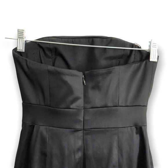 Kay Unger New York strapless rushing black dress - Picture 4 of 6